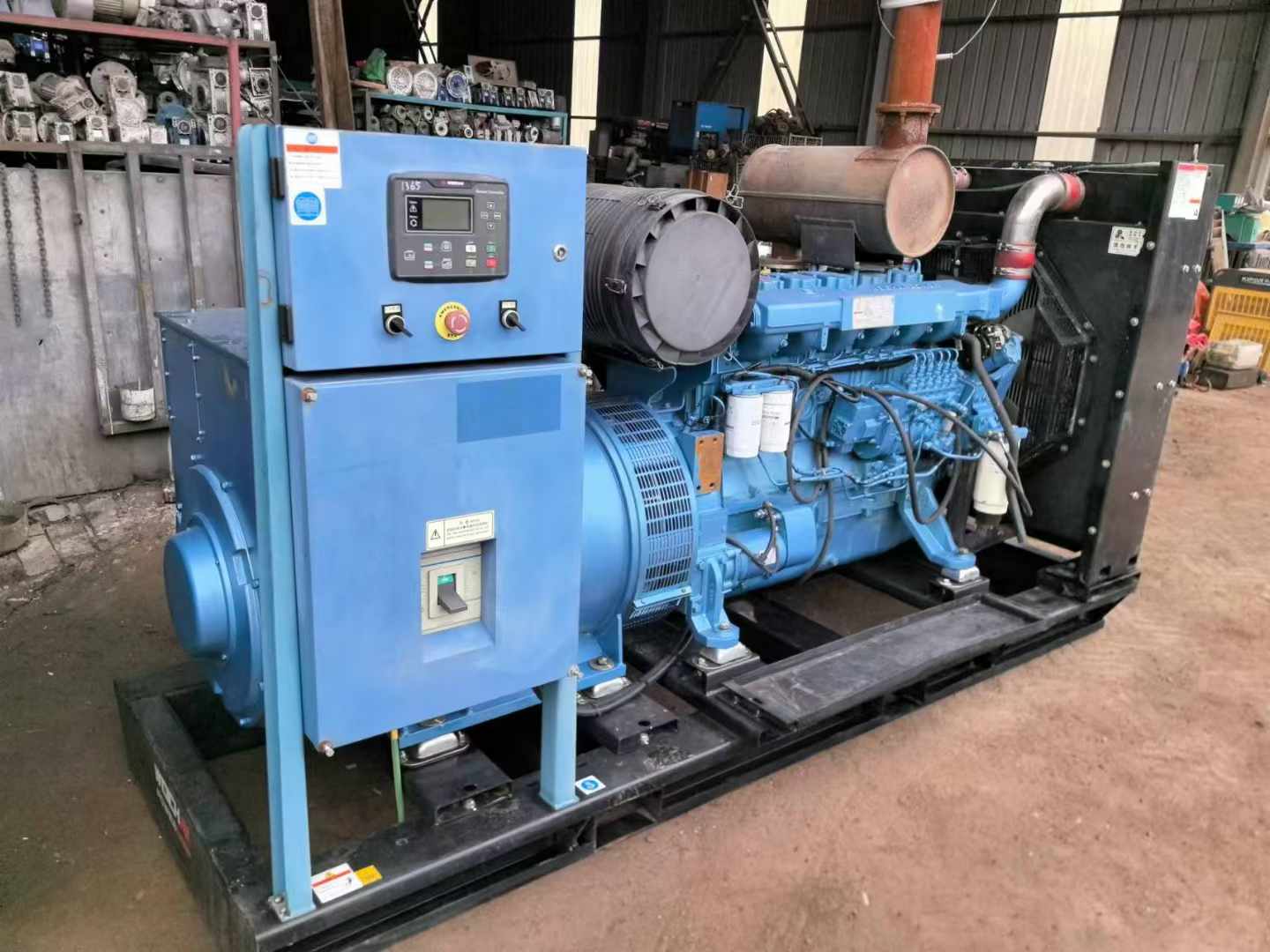 金乡500kW 柴油发电机组可带动设备功率的计算公式是什么？